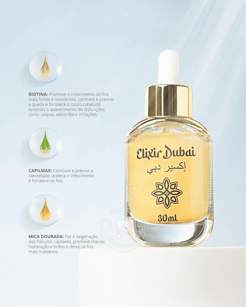 Elixir Dubai Vegano - Tônico Capilar